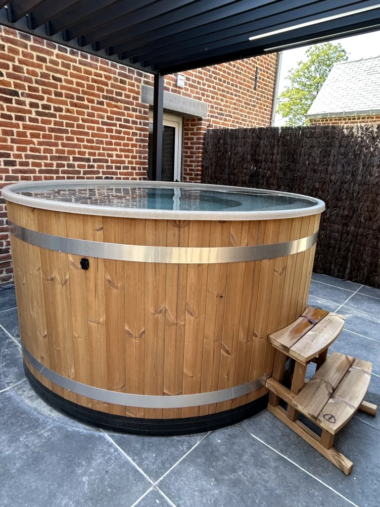 Bain nordique exterieur bois