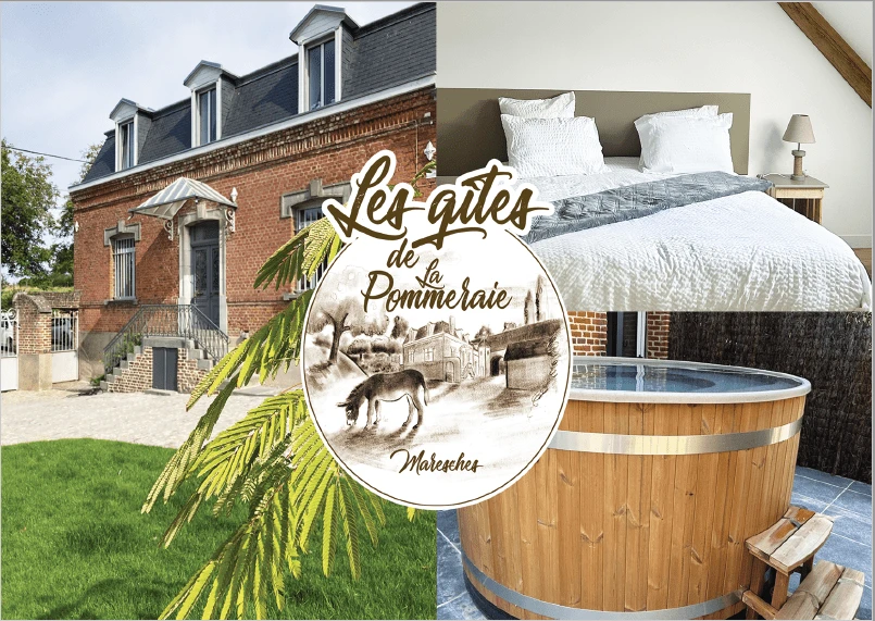 Gites la pommeraie chambre bain nordique